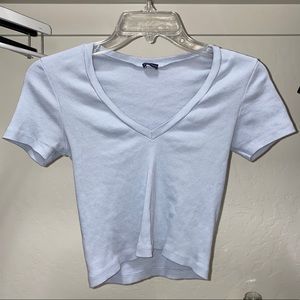 Light blue brandy Melville top